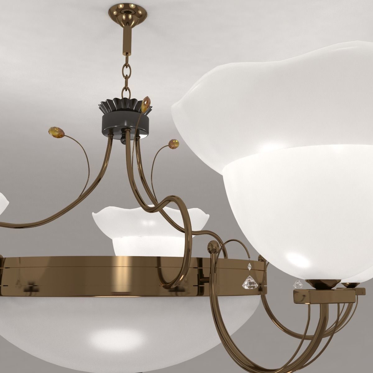 chandelier ligth 3D model_3