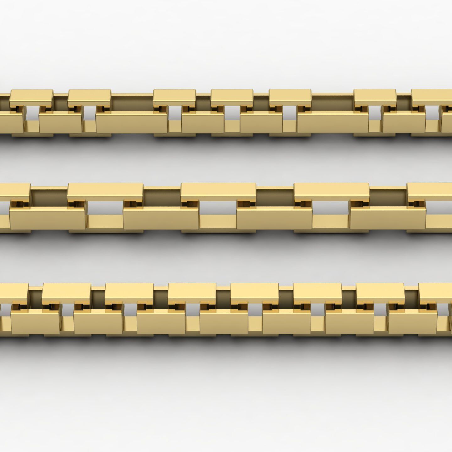 box chains 01 3D print model_2