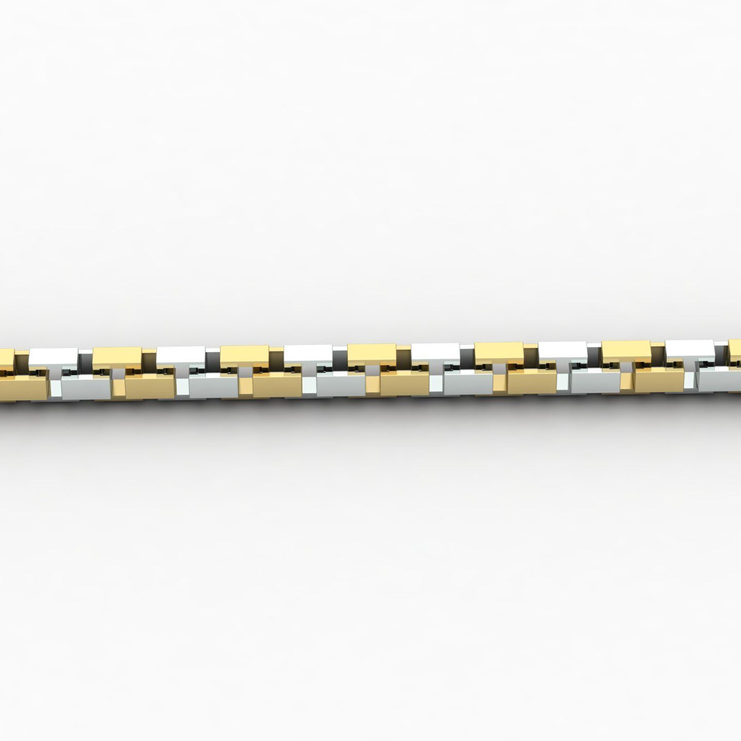 box chains 01 3D print model_12