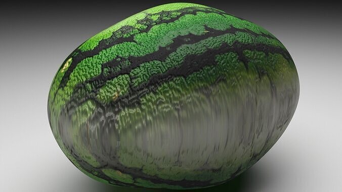 Watermelon 3D model