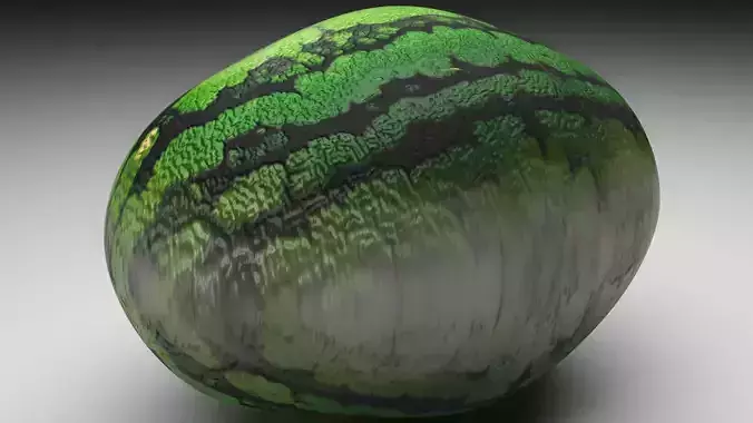 Watermelon 3D model