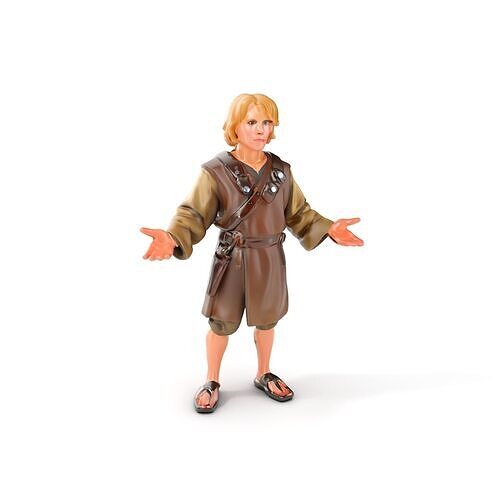 Medieval Young Adventurer Rigged and Animated Character Model Low-poly 3D model