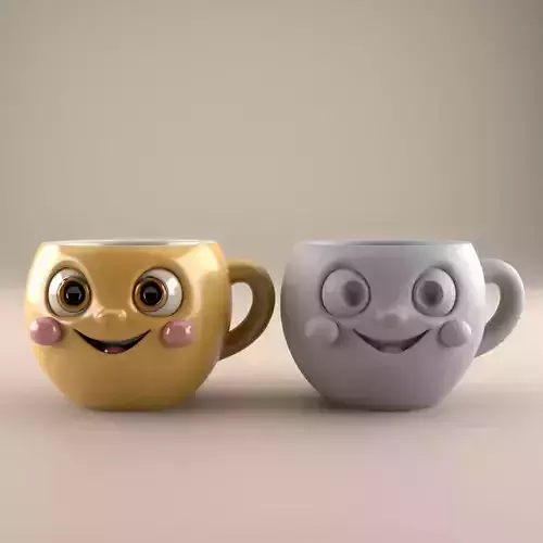 Smiley Face planter - urn - candy container - candle holder