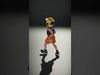 Rigged and Animated Youth Character in Sports Gear with Helmet Low-poly 3D model_2