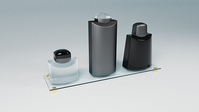 jars bottles 3D model