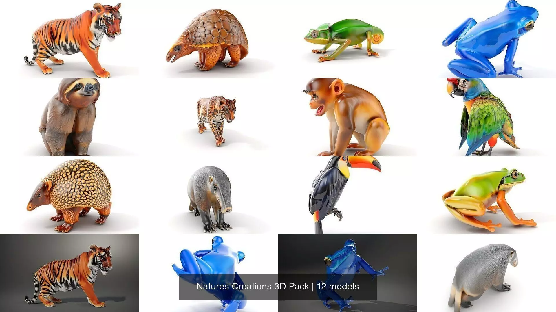 Natures Creations 3D Pack 3D Model Collection_0