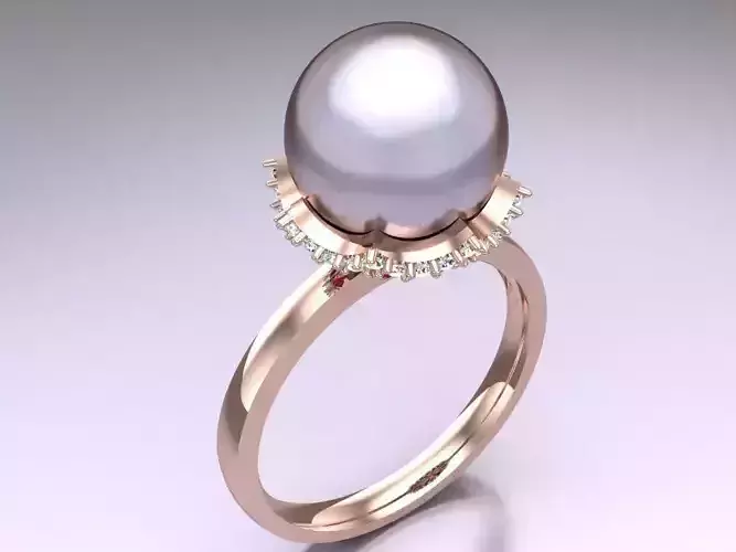 Pearl Ring - Womens Rings  - N882010
