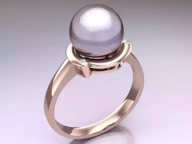 Pearl Ring - Womens Rings  - N892309