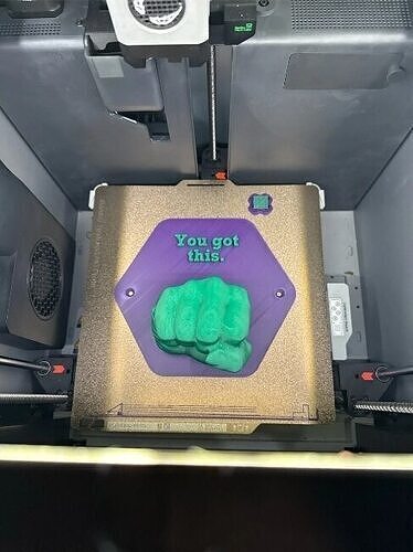 Daily motivation Fist  3D print model