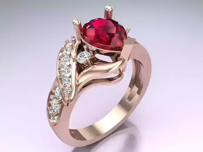 Pear Ring - Womens Rings - N814008