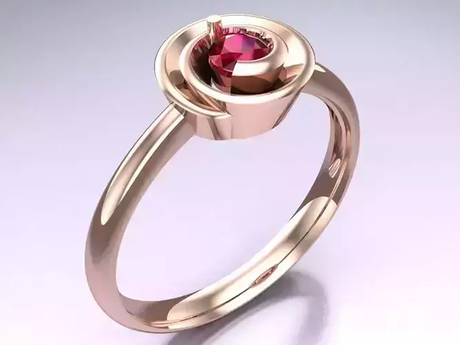 Diamond Ring - Womens Rings - N814323 3D print model