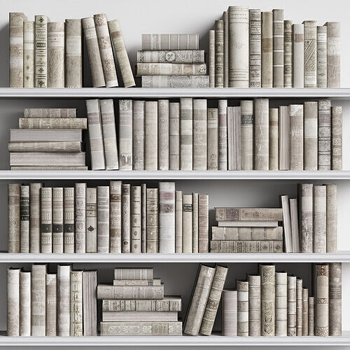 Classic Books 68 3D model