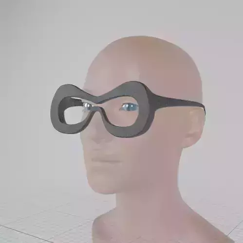 Mask eyewear 3D print model