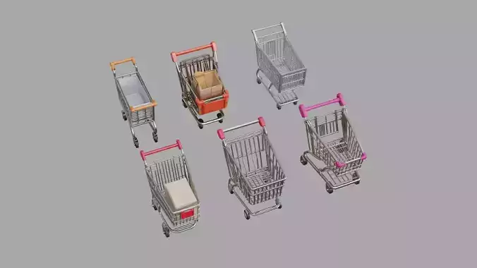 Shopping trolleys Pack