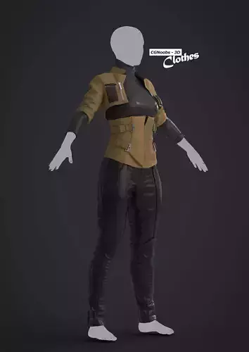 Women Modern Bodysuit - 120 Marvelous Designer and Clo3D