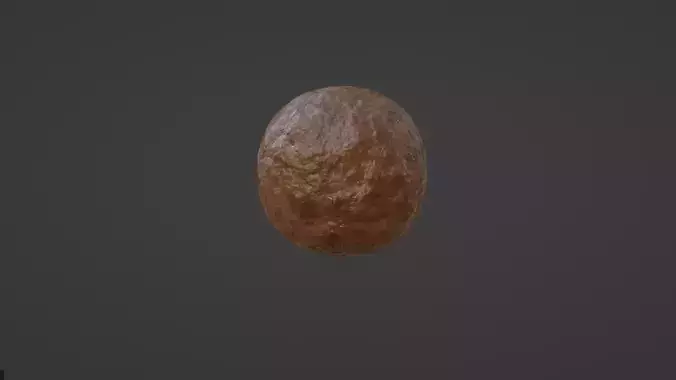 Realistic Meatball Game Render Ready 3D Model Low-poly 3D model