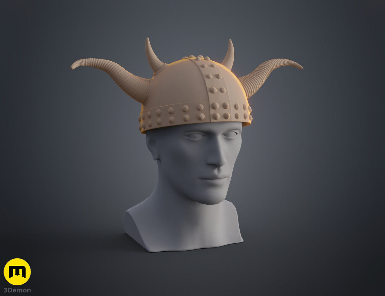 Ruffnut Helmet - How To Train Your Dragon 3D print model_8