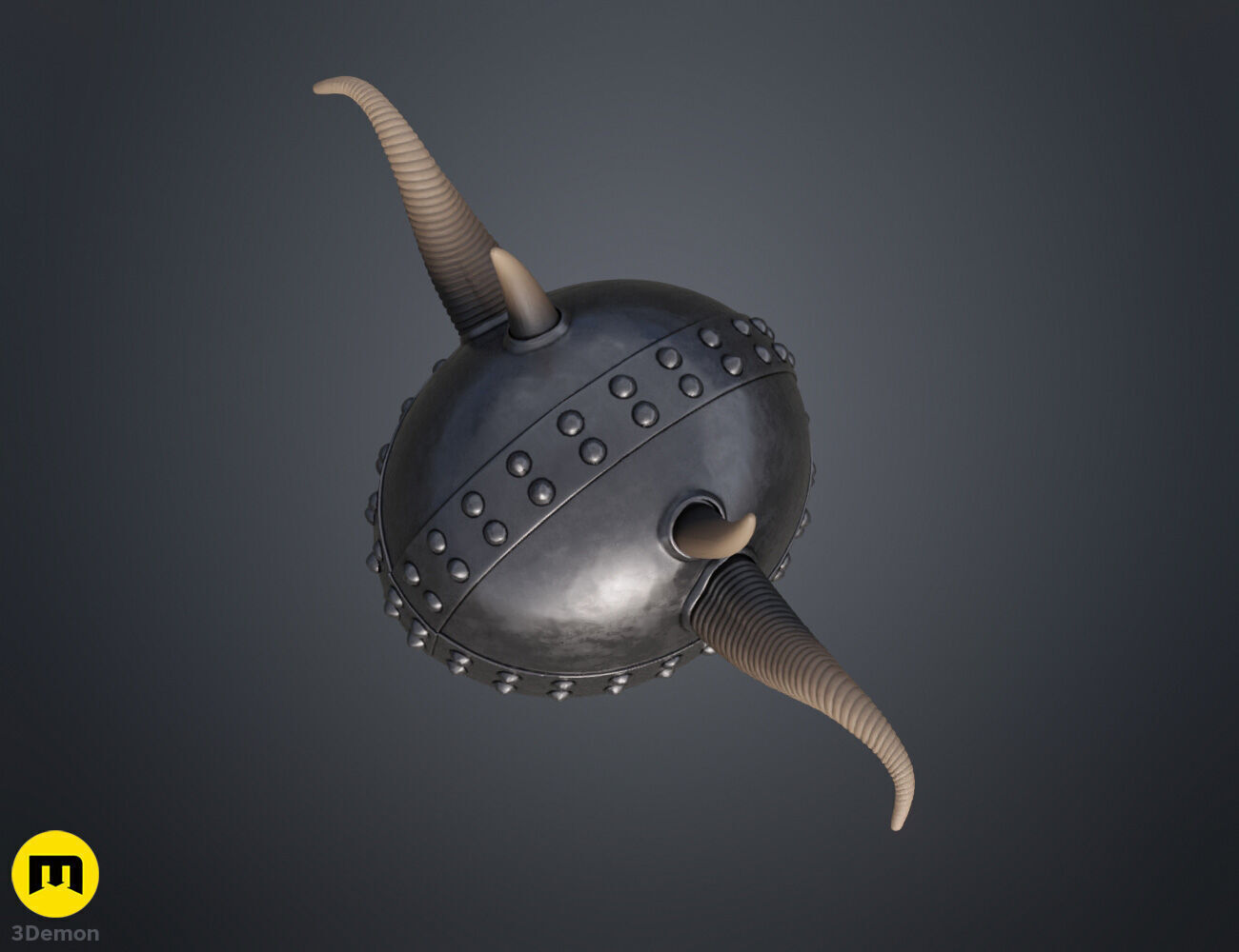 Ruffnut Helmet - How To Train Your Dragon 3D print model_2