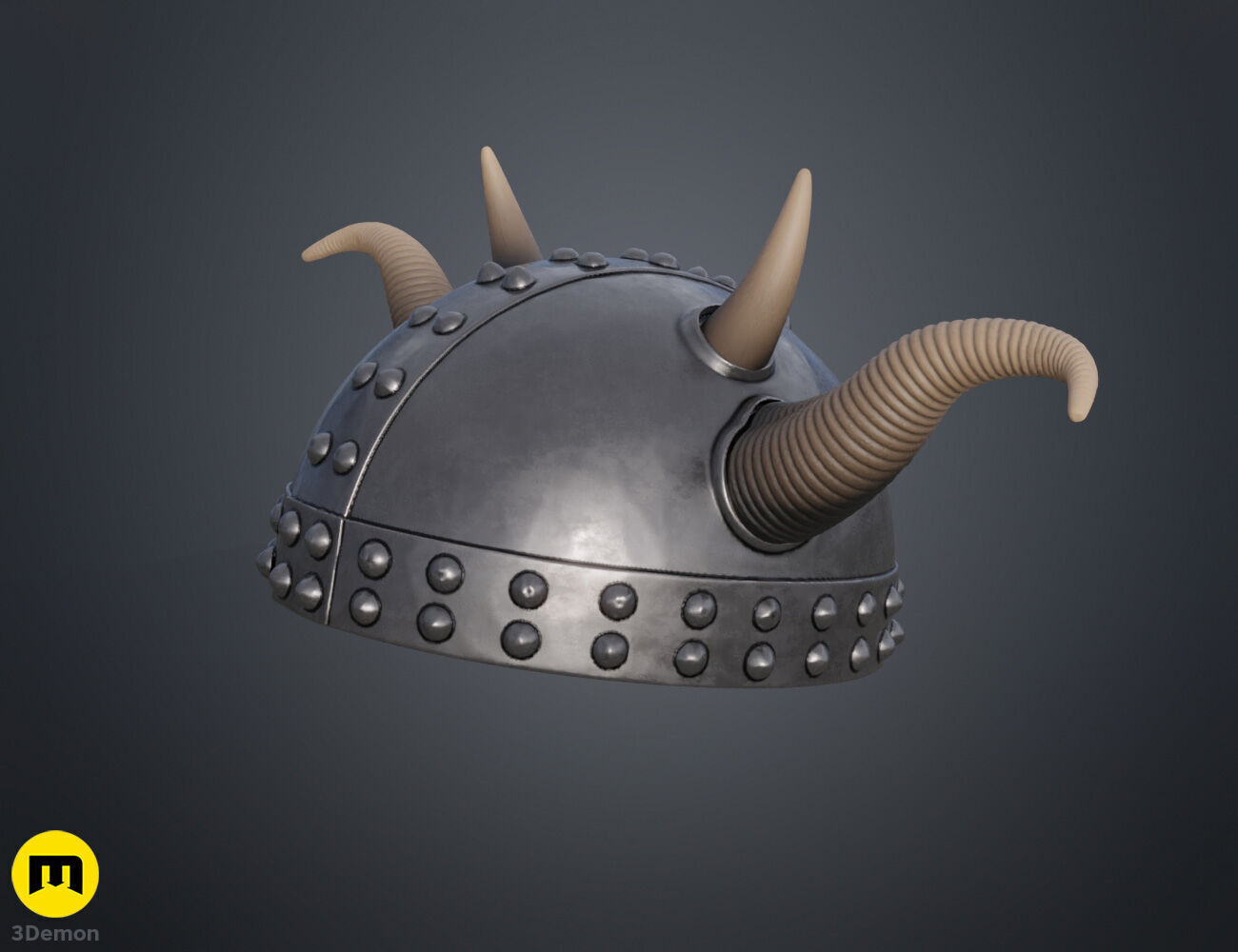 Ruffnut Helmet - How To Train Your Dragon 3D print model_6