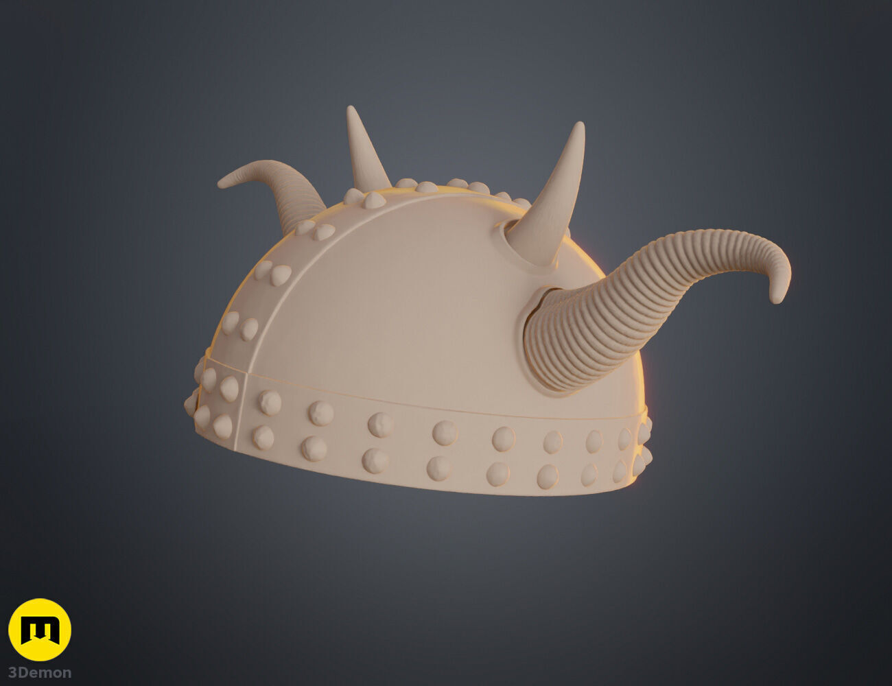 Ruffnut Helmet - How To Train Your Dragon 3D print model_10