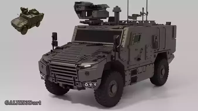 Serval Tactical MRAP Vehicle