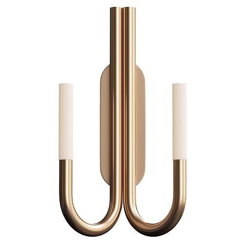  Rousseau Double Wall Sconce 3D model