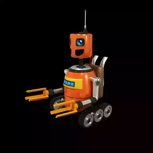 Robot loader 3D model
