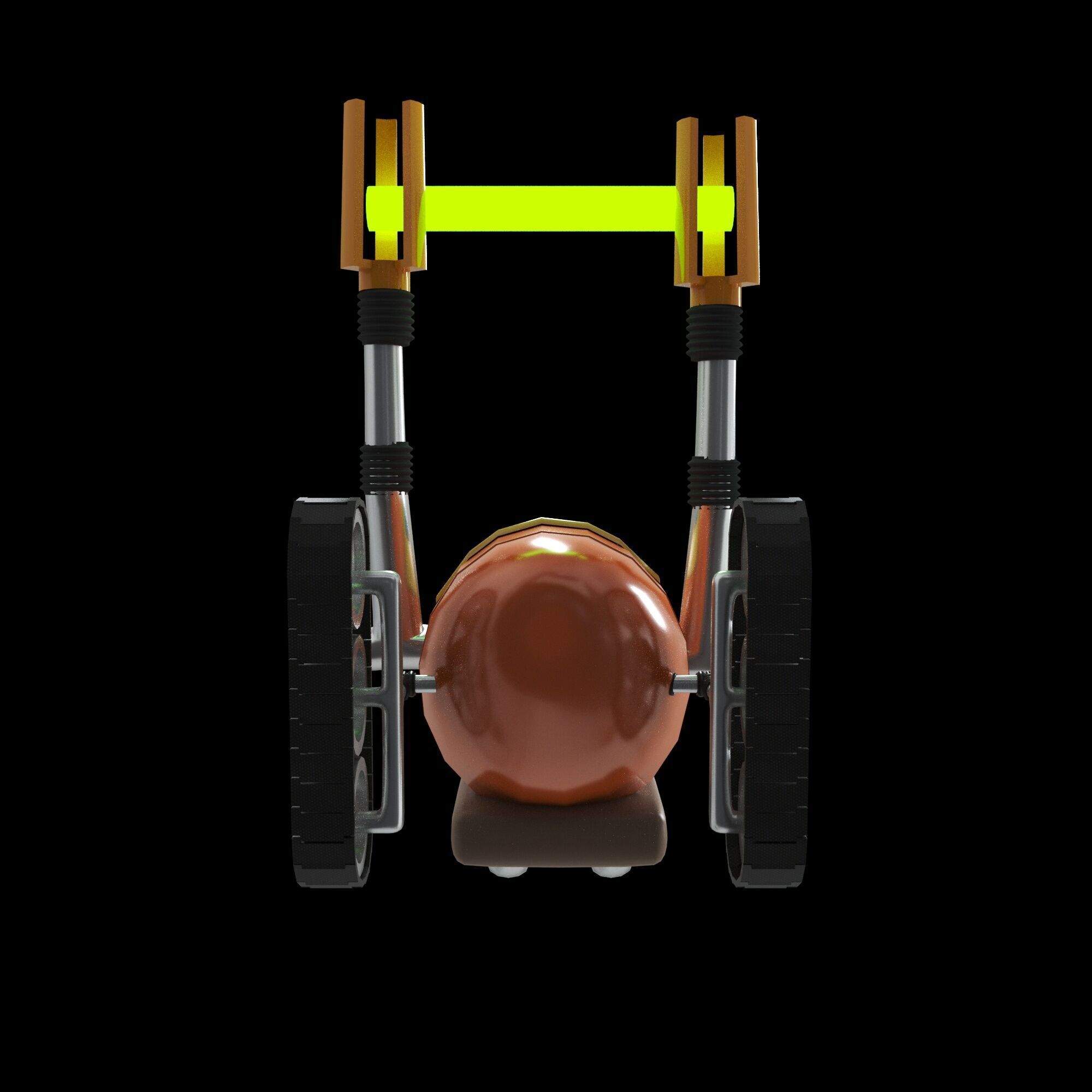 Robot loader 3D model_5