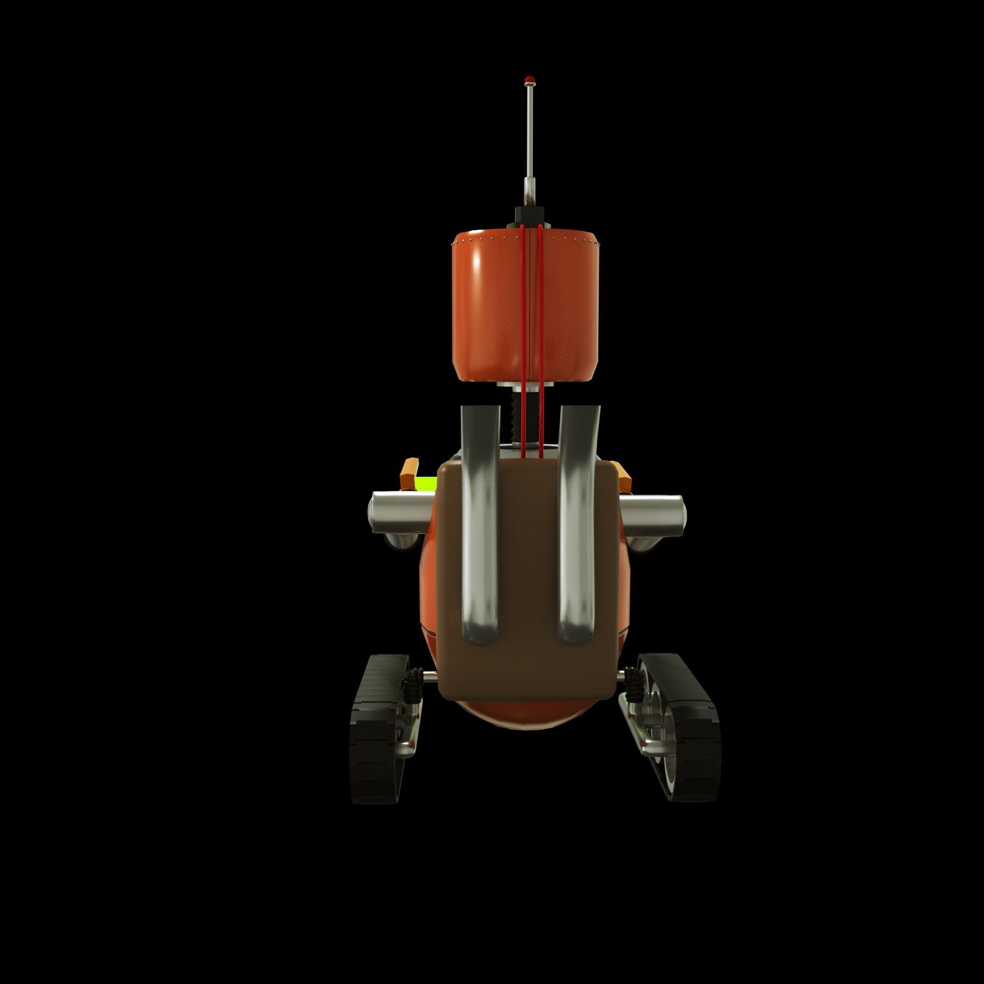 Robot loader 3D model_3