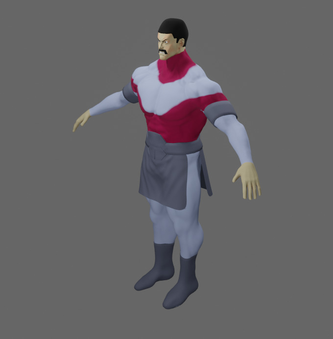 Thrugg Free 3D model_1