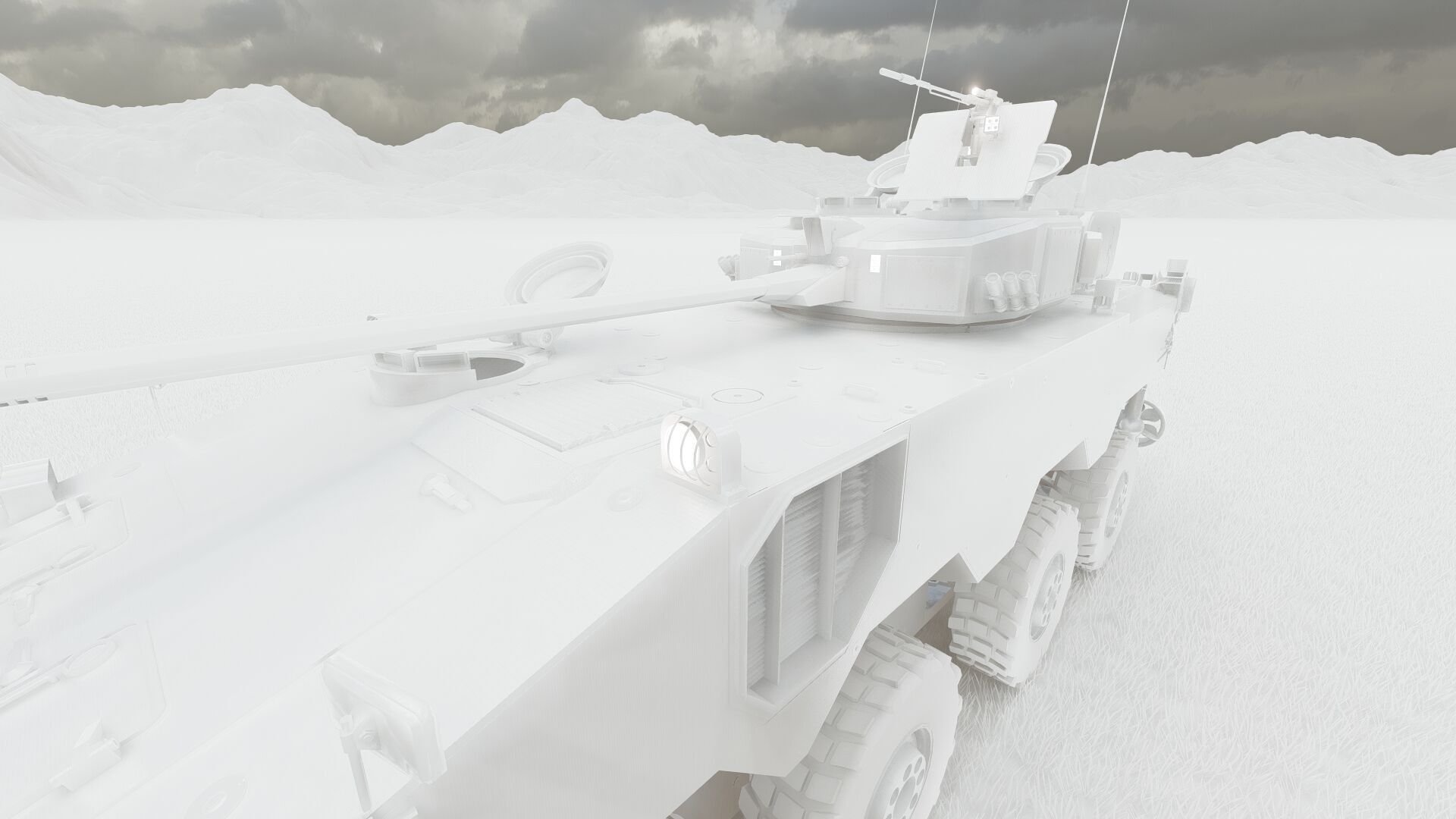 MILITARY INFANTRY VEHICLE 8X8 3D model_39