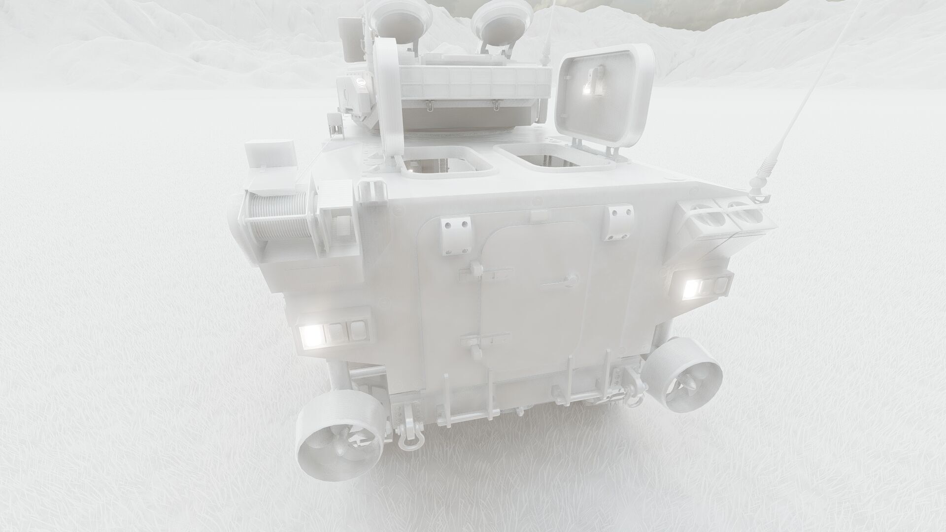 MILITARY INFANTRY VEHICLE 8X8 3D model_35