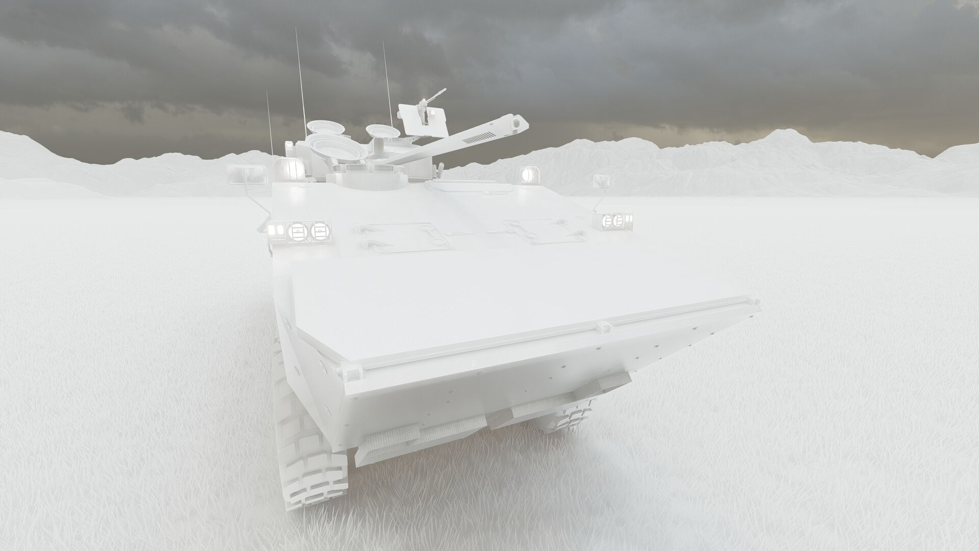 MILITARY INFANTRY VEHICLE 8X8 3D model_38