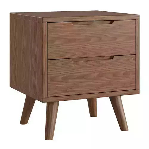 Litfad - Organic Modern Bedside Cabinet