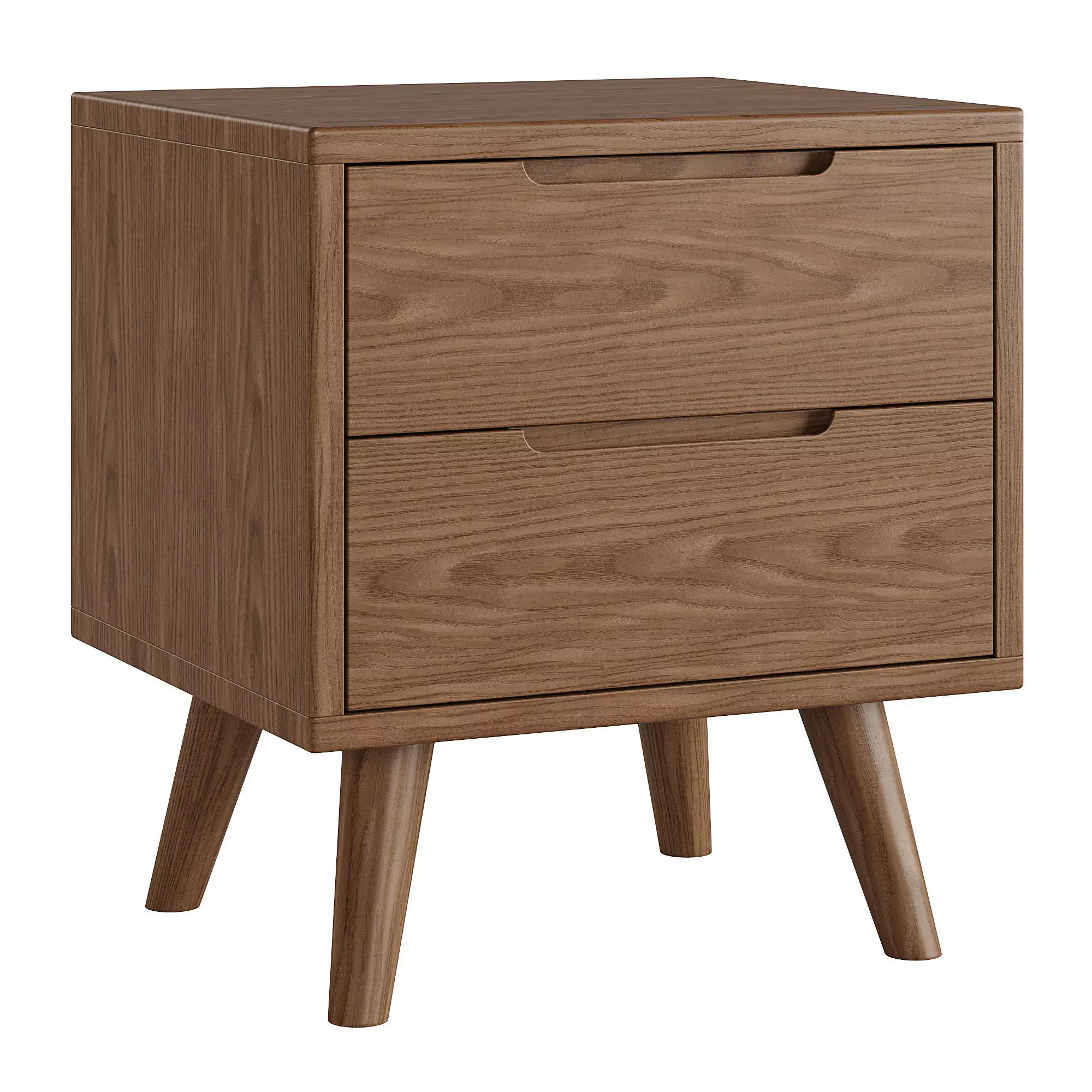 Litfad - Organic Modern Bedside Cabinet 3D model