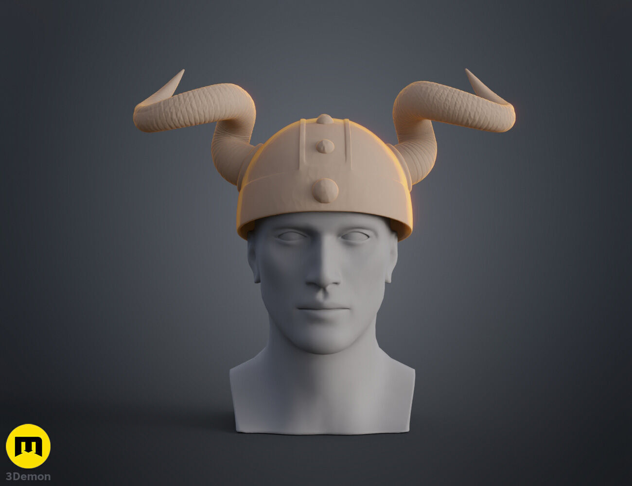 Snotlout Helmet - How To Train Your Dragon 3D print model_9