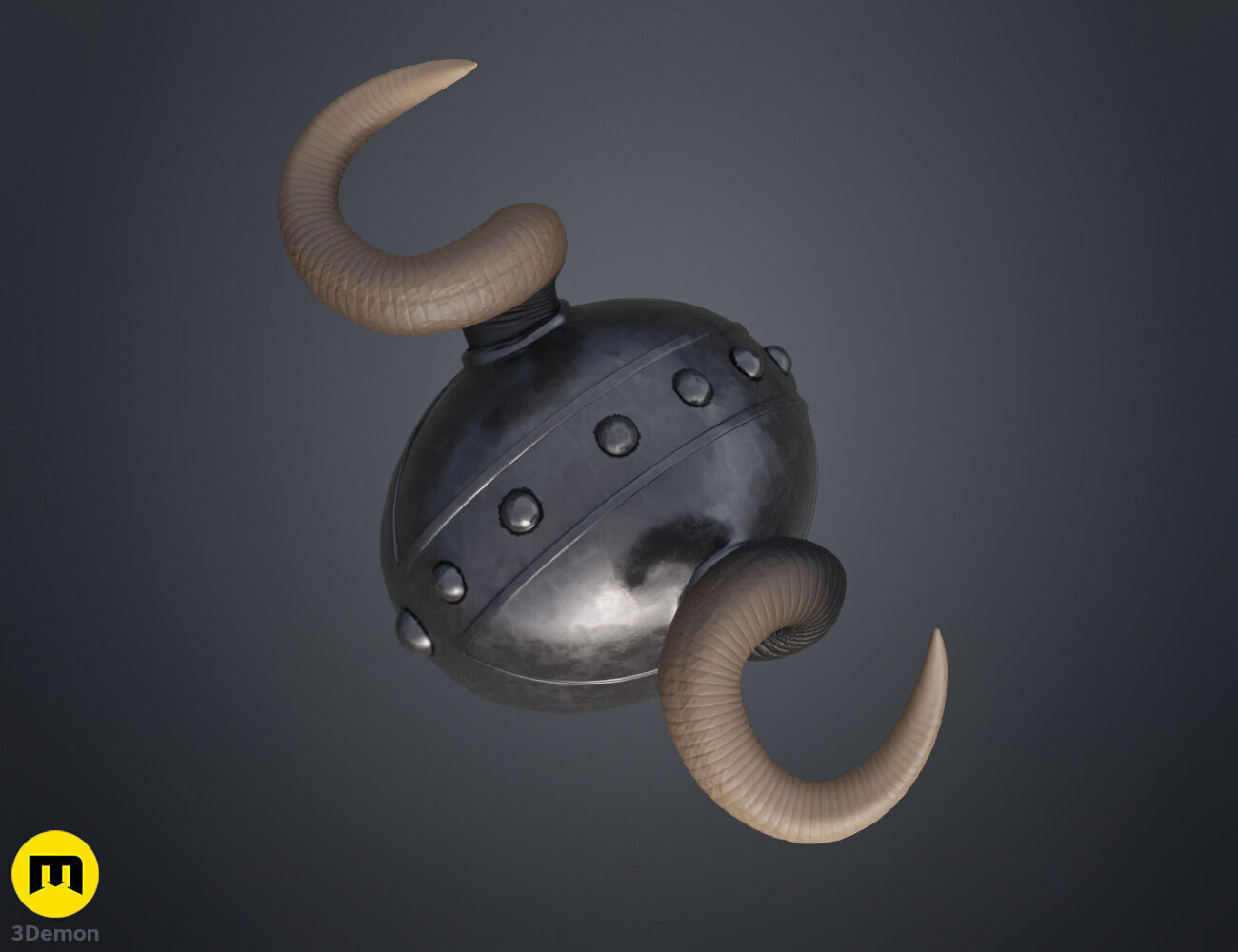 Snotlout Helmet - How To Train Your Dragon 3D print model_6