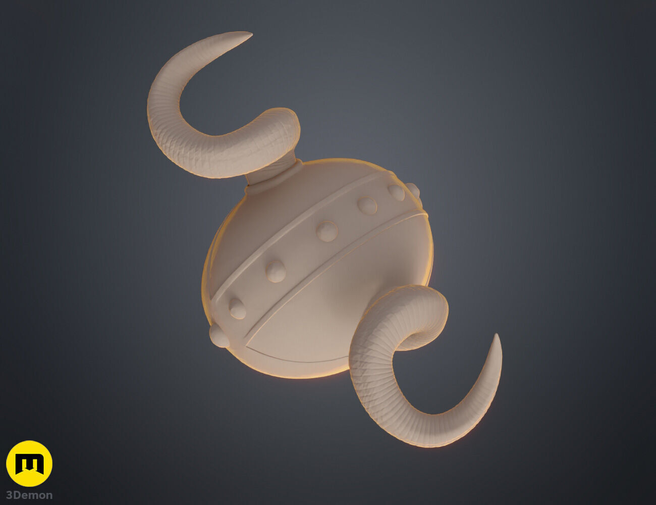 Snotlout Helmet - How To Train Your Dragon 3D print model_11