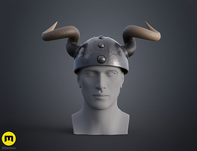 Snotlout Helmet - How To Train Your Dragon 3D print model
