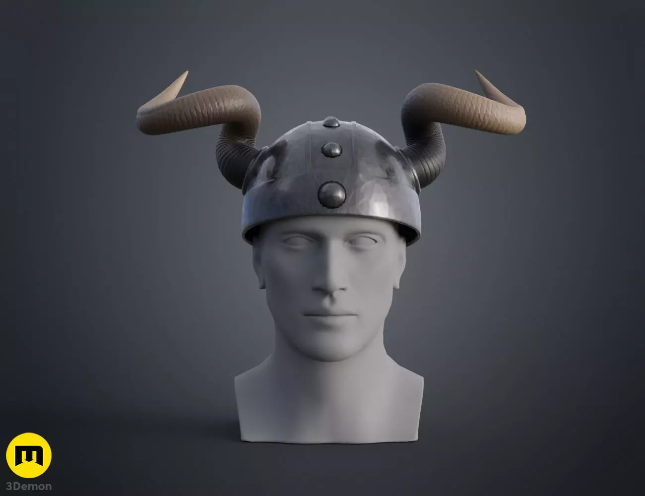 Snotlout Helmet - How To Train Your Dragon 3D print model_0