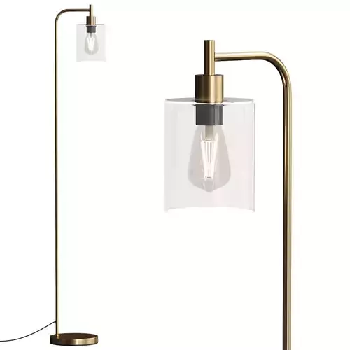 Tangkula Industrial Floor Lamp