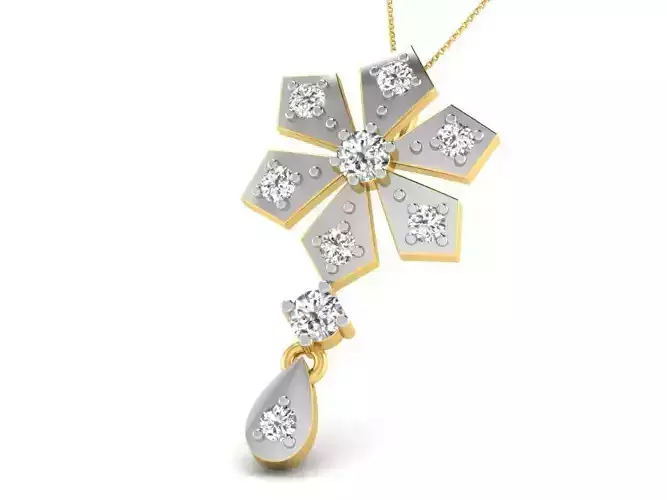 Jewelry 3D Models with render and 3dm  stl - DP-5561