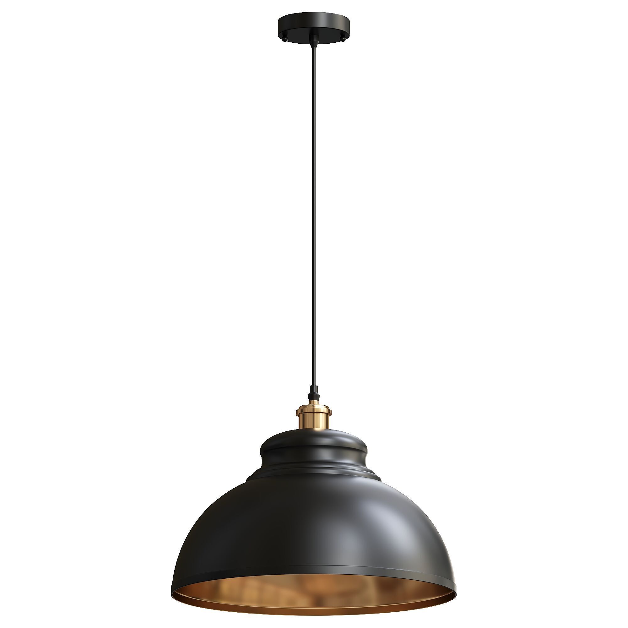 Metal lamp 3D model_1