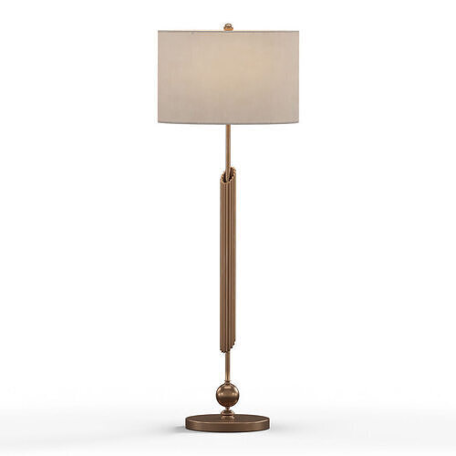 Jamie Young Ravel Floor Lamp Brass 3D model