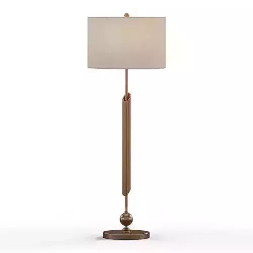 Jamie Young Ravel Floor Lamp Brass
