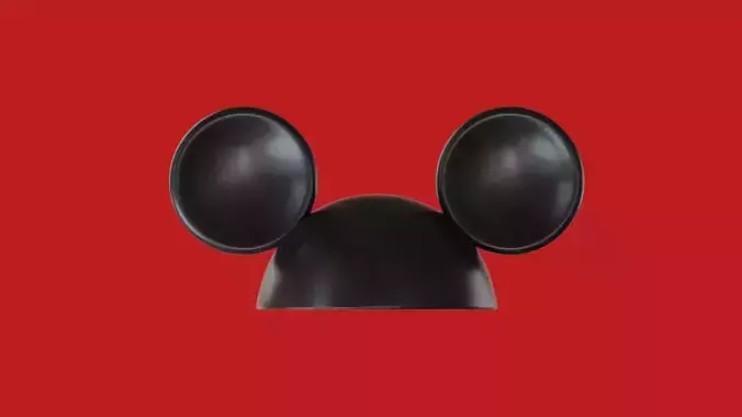 Mouse Ears Hat Cartoon Stylyzed Headwear Character Accessory 