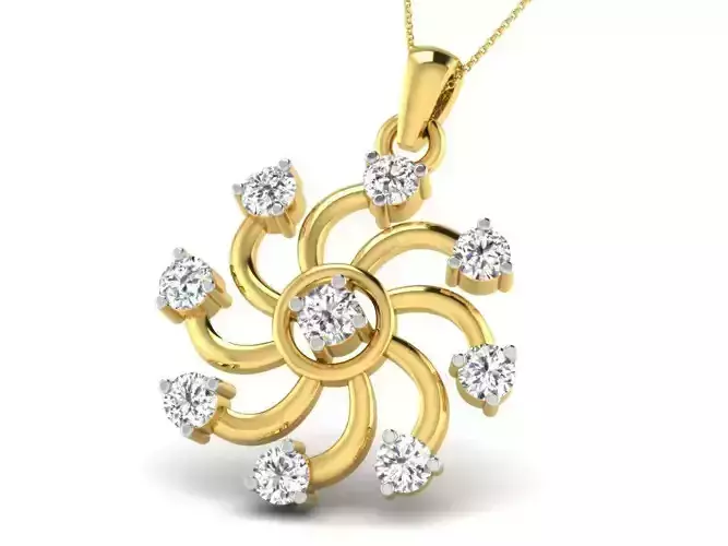 Jewelry 3D Models with render and 3dm  stl - DP-5575