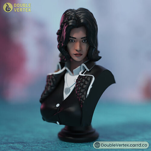 Lune - Clair Obscur Expedition 33 Game Bust Figure Free 3D print model