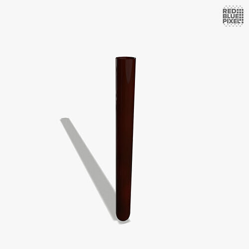 Test Tube V02 Low-poly 3D model
