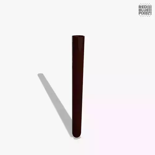 Test Tube V02 Low-poly 3D model